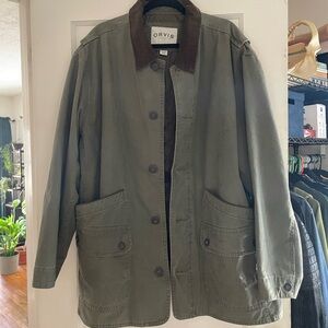 Orvis Men's olive green Barn Jacket